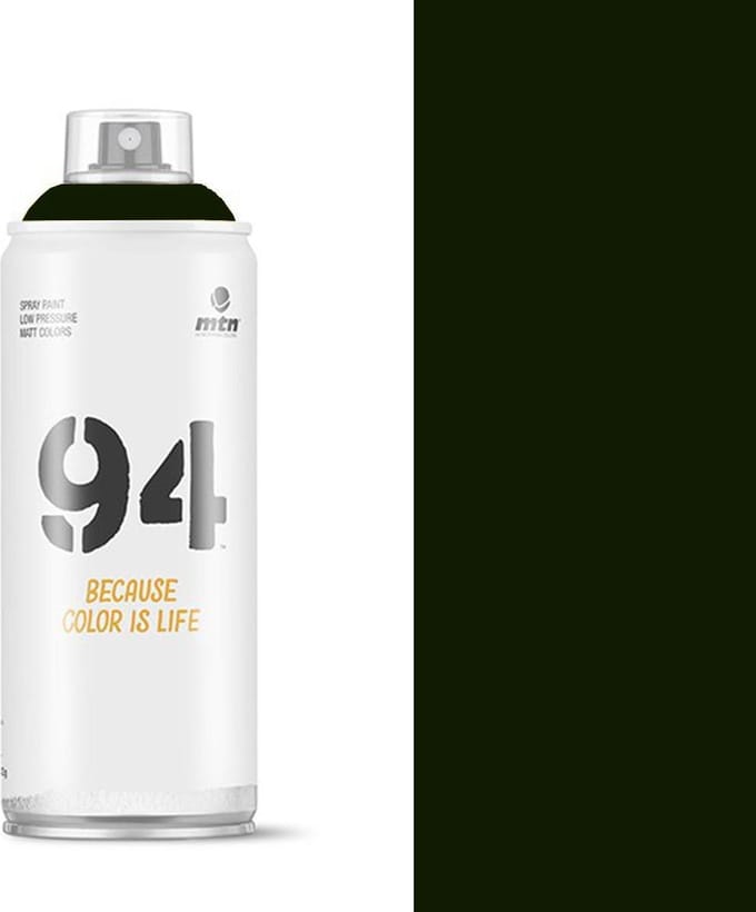 MTN94 Infinite Groene spuitverf - 400ml lage druk en matte afwerking