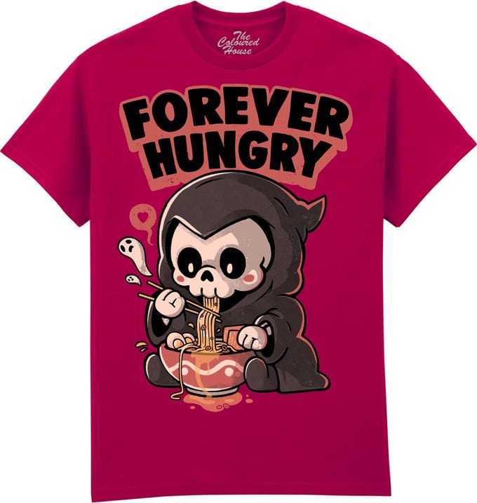 Forever Hungry The Coloured House T-shirt S