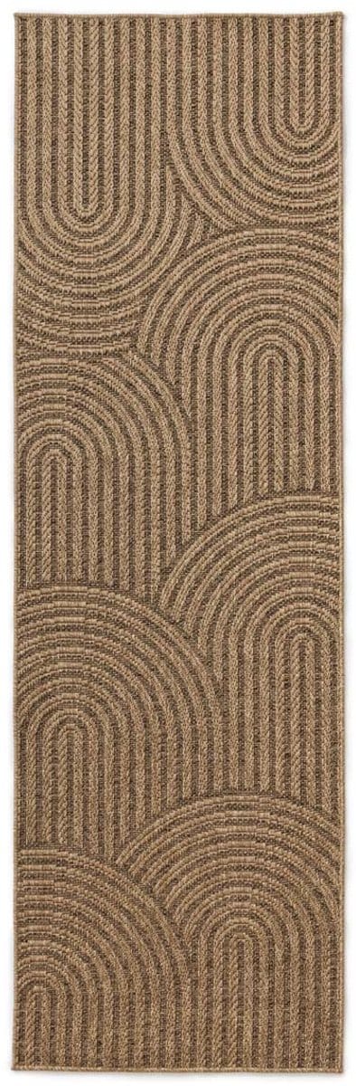Jute balkonkleed - Cana Circo beige 80x250