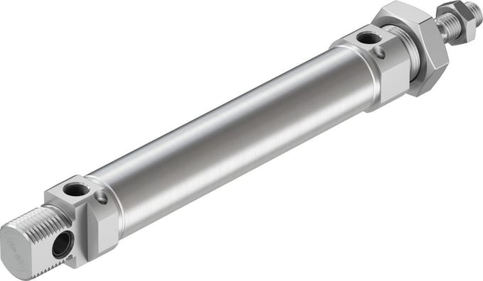 Festo Cilinder 25mm Boring 100mm Slag ISO 6432 Dubbelwerkend - 19248 - P2CTX