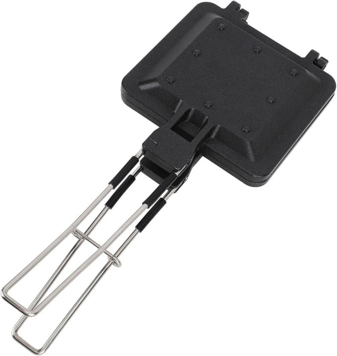 Sandwich Maker - Tosti Pan - Kamperen en Thuis - Dubbelzijdig Grillen - 33 cm Lengte