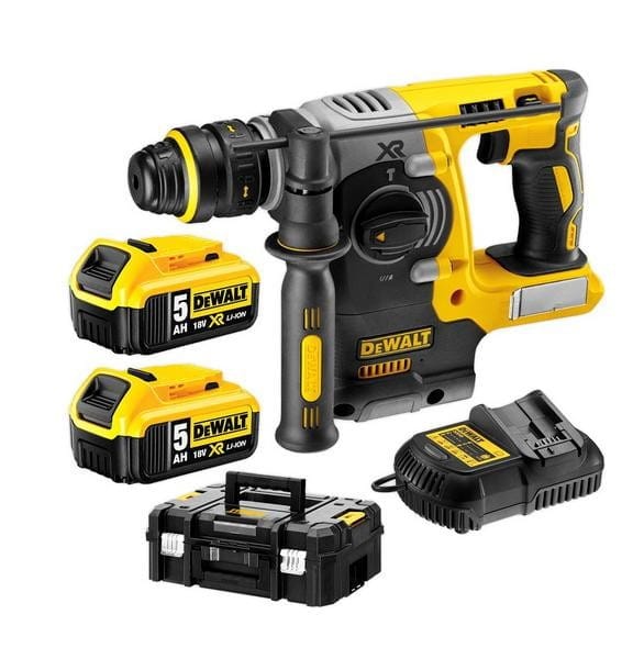 DEWALT DCH274P2T-QW SDS-Plus-Accu-combihamer 5.0 Ah Li-ion Incl. accu