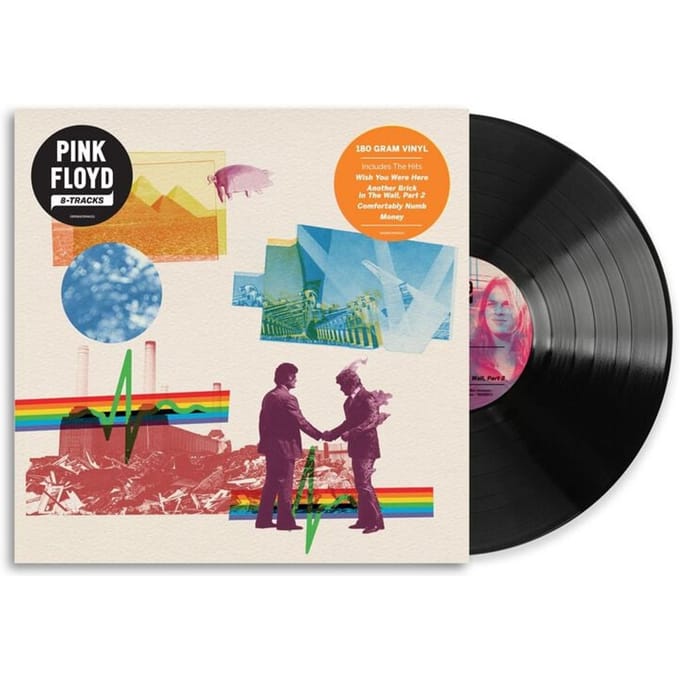 Pink Floyd LP - 8-Tracks - voor Geen - standaard