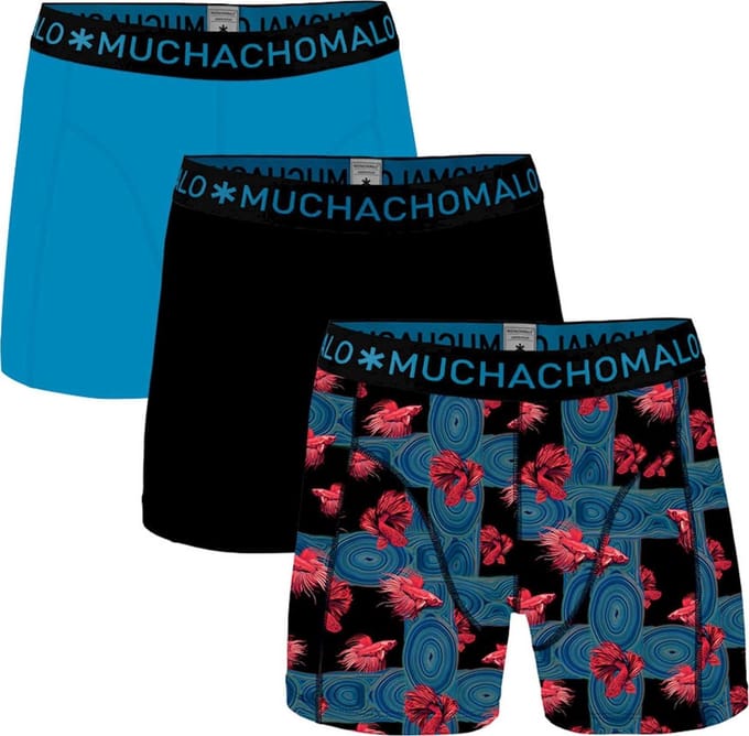 Muchachomalo boxershorts - 3-pack - Against the stream -  Maat L