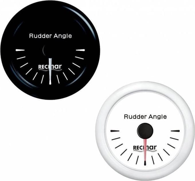 Recmar Roerhoekindicator 0-190º R-l Zwart 51 mm
