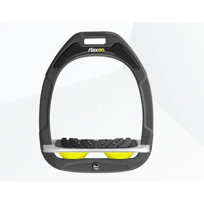 Ultra Grip Ingelaste Beugels Antraciet/Grijs/Geel Flex-On Green Composite