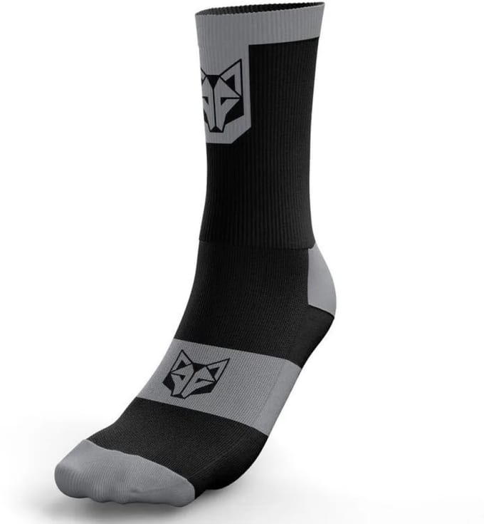 Otso Cycling High Cut Sokken Zwart,Grijs EU 40-43