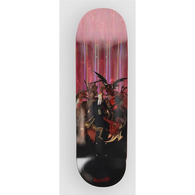 Welcome Torment 9.0" Skateboard Deck rood