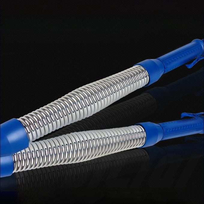30kg Power Twister Bar Bovenlichaamtrainer Arm Borstversterker Krachttraining blauw