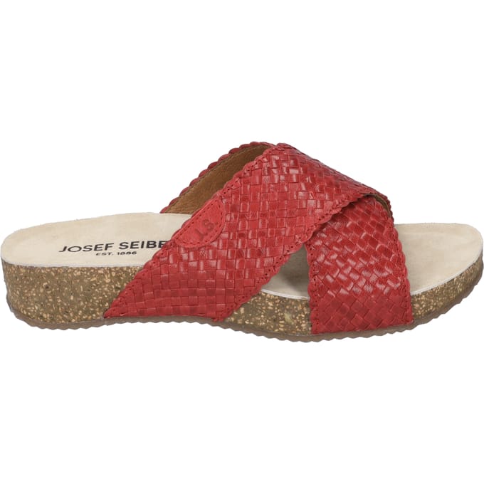 JOSEF SEIBEL Dames Sandaal Tonga 70 in rood