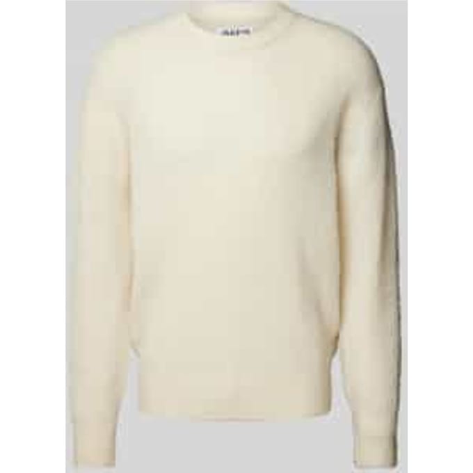 Gebreide pullover met ronde hals