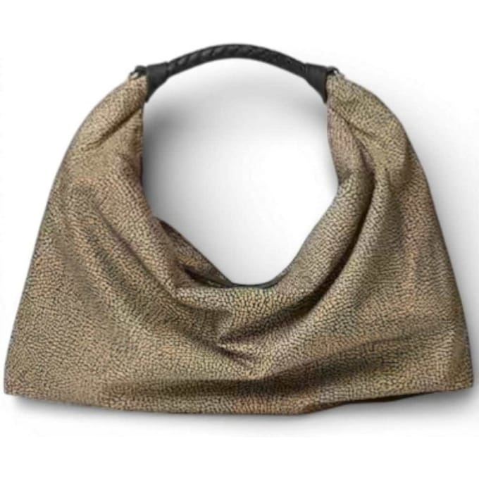 Hobo M tas. Borbonese Op Natural/Nero - 91010206-0195-X11