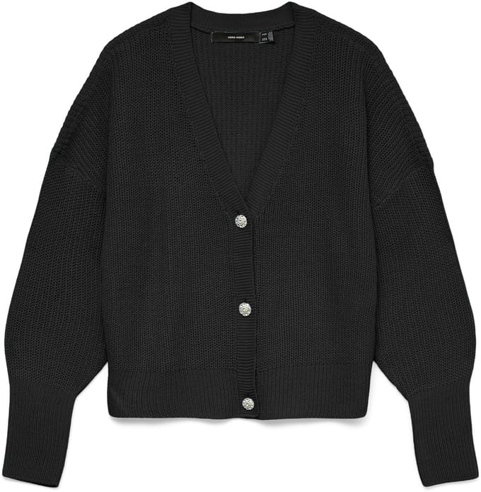 VERO MODA - VMLEALIGHT LS V-NECK JEWEL CARDIGAN NOOS - Dames - Cardigans