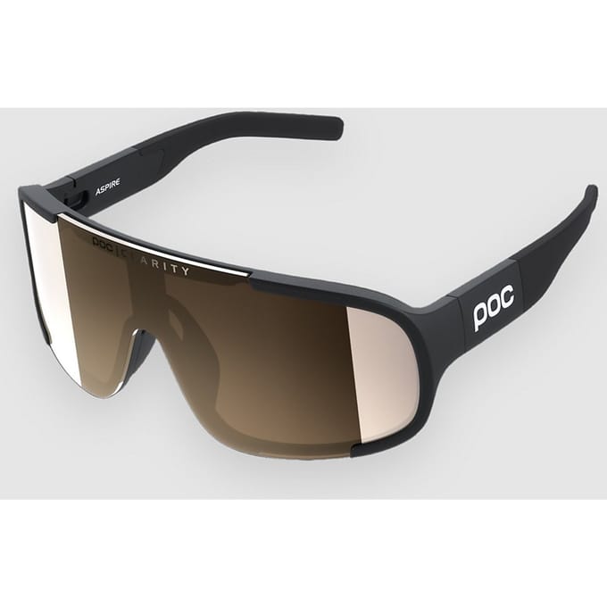 POC Aspire Uranium Black Zonnebril zwart