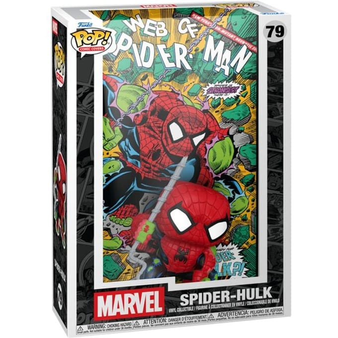 Spider-Man Spider-Hulk (Comic Covers) vinylfiguur 79 Unisex Funko Pop! - Neutraal - Standard