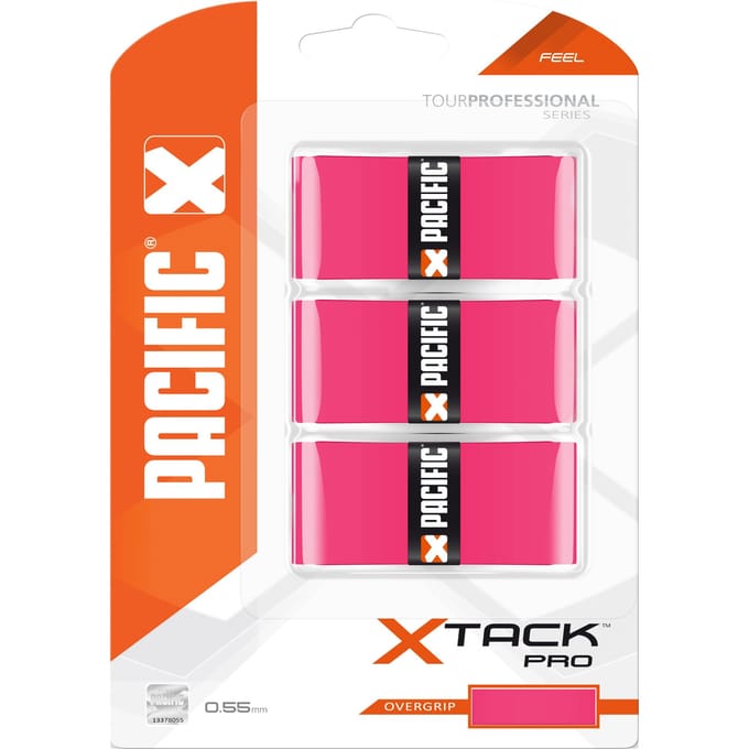 Pacific Overgrip X Tack Pro 0,55 Mm 3 Stuks Roze