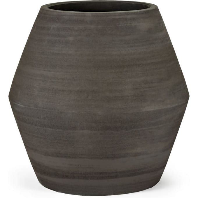 Serax Construct Planter 01 S bloempot D52cm H47.5cm zwart