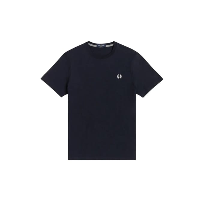 Fred Perry - Crew Neck T-Shirt - Navy T-shirt-L