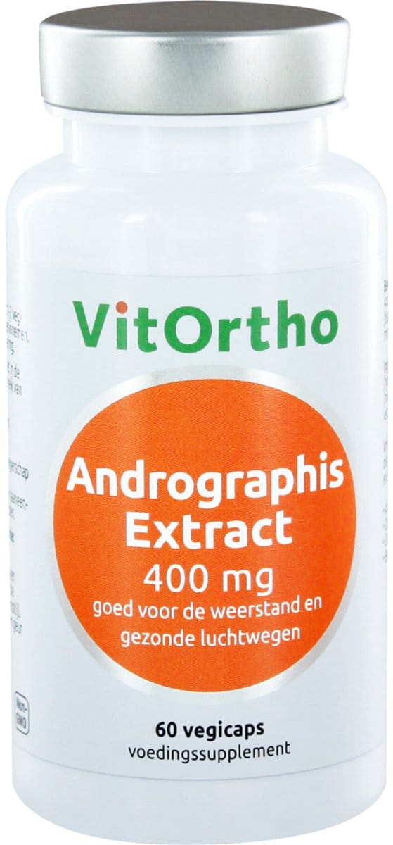 VitOrtho - Andrographis Extract 400 mg (60 vegicaps)