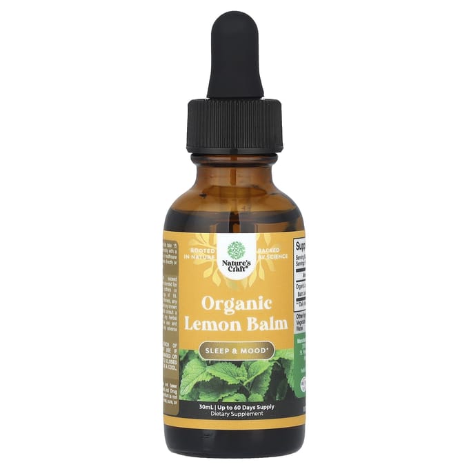 Nature'S Craft, Biologische Citroenmelisse, 30ml