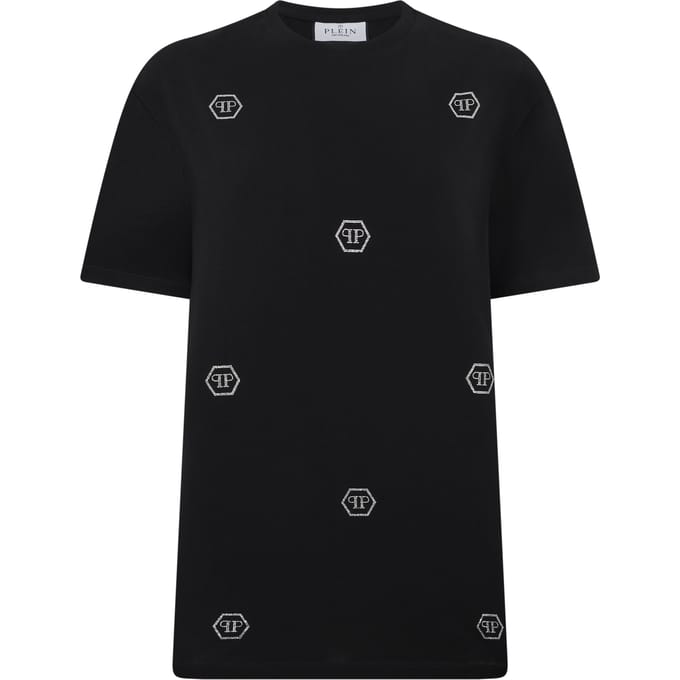 Man Fit T-Shirt Mini Monogram Crystal Monogram