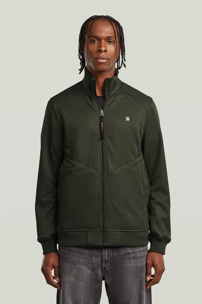 G-Star Softshell Track Jacket Asfalt Taglia: L | Giacche leggere Outlet | Uomo