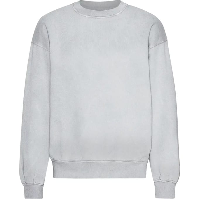 Oversized sweatshirt met ronde hals Colorful Standard Organic Faded Grey