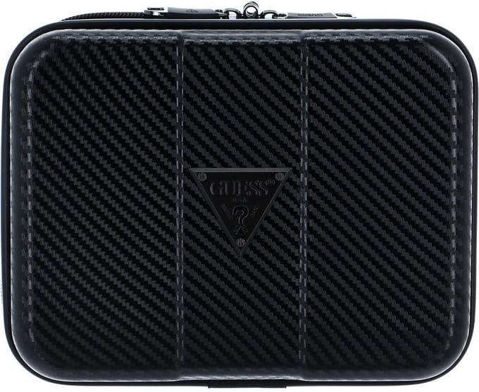 GUESS Cosmetische tas Lustre2 Hard Side Cosmetic Case Black Zwart