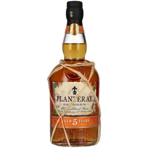 Planteray Rum BARBADOS 5 Years Old Old Traditional Rum 40% Vol. 0,7l