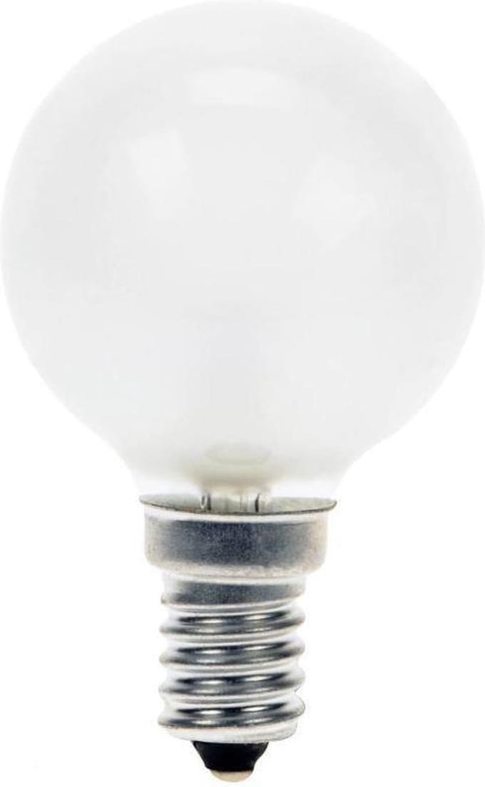 5 stuks - Calex - Kogellamp - Gloeilamp - 10 Watt Mat - E14