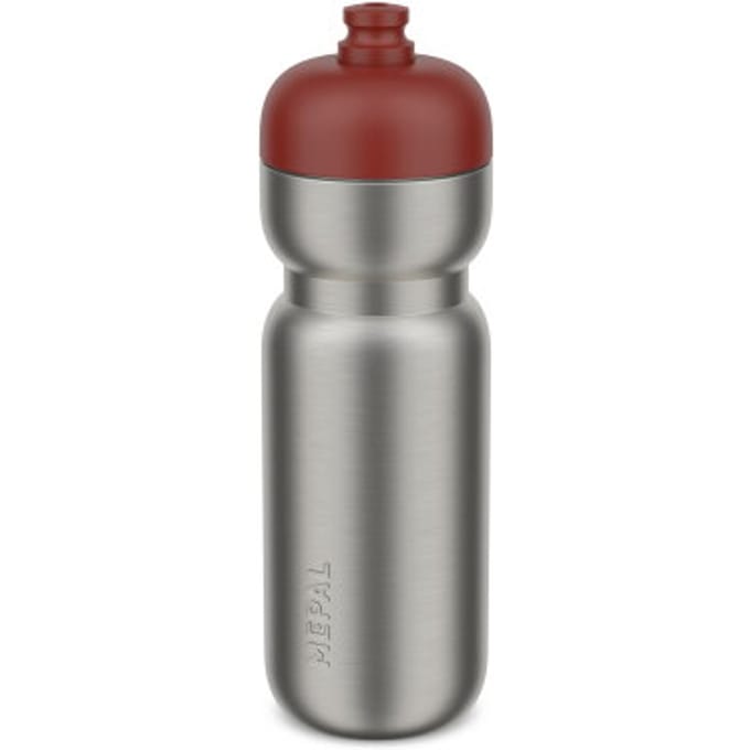Mepal RVS bidon pull Sport - 800 ml - Pak. open en drink - Lichtgewicht RVS - Vaatwasmachinebestendig - Drinkflessen - Mountain red