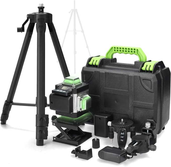 DailySupplies® Kruislijnlaser - Bouwlaser - Lijnlaser met Statief