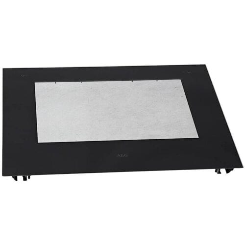AEG voorste glas, zwart, AEG, 594x465mm 140242367641