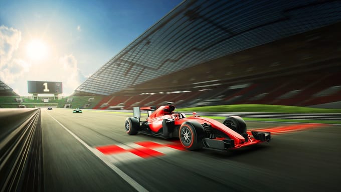 Extra Grote A1 Formule 1 Poster