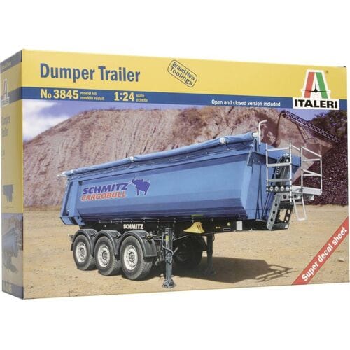 Italeri 3845 Dump-trailer Vrachtwagen (bouwpakket) 1:24