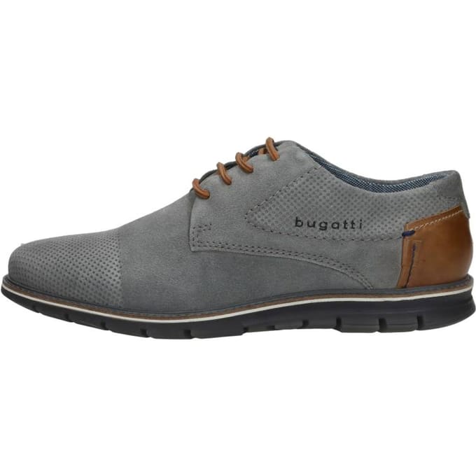 Bugatti Simone Comfort Veterschoenen Laag - Lichtgrijs - Maat 41