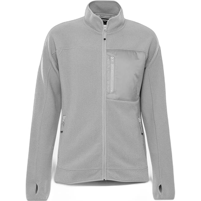 Fristads Argon micro fleecejack dames - Lichtgrijs - L