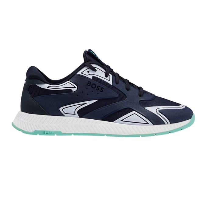 Boss Heren Sportschoenen (Blauw)