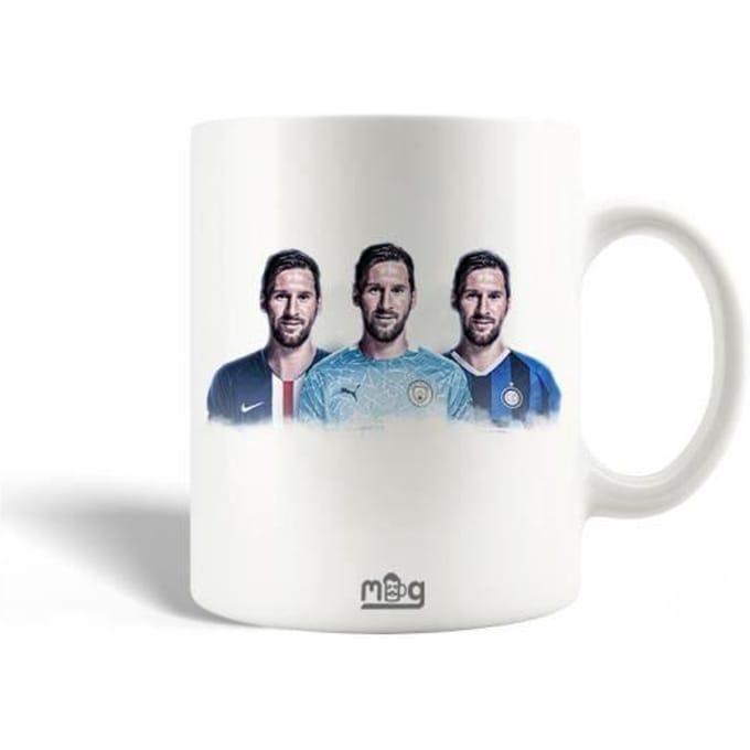 Mug en Céramique Lionel Messi Paris Saint Germain Manchester City Inter Milan