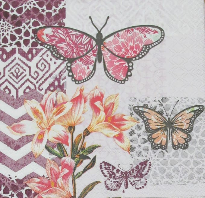 Ambiente Servetten Garden of Joy 33 x 33 cm