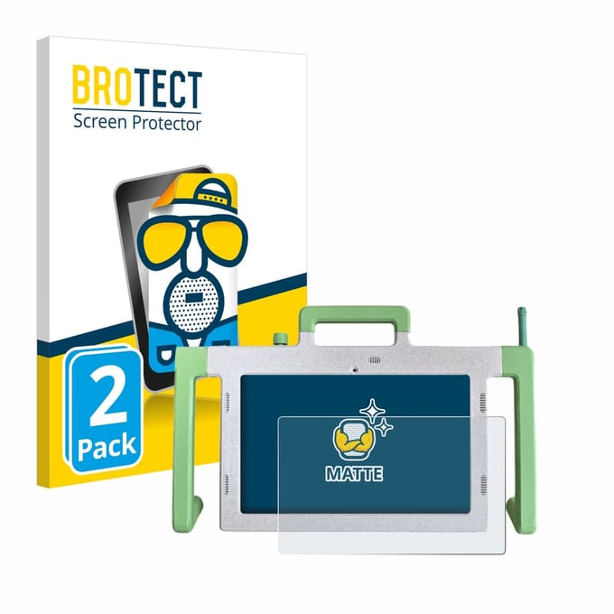 BROTECT - Screenprotector voor Telemarie Tablet 10.1" - Folie Beschermfolie matte 2 Stuks