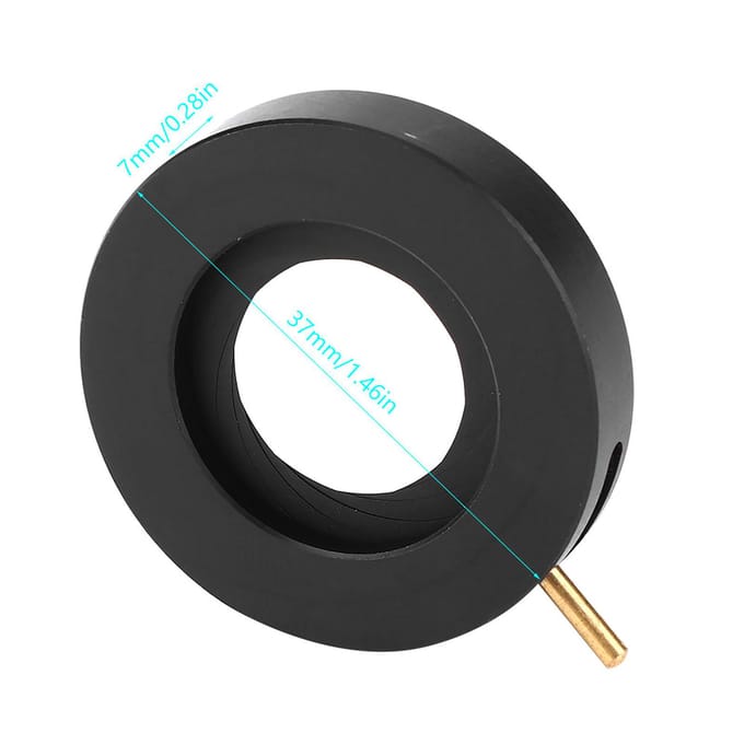 Microscoop Iris Adapter Apertuur Verstelbare Lens Optisch Diafragma voor MicroscoopSK23