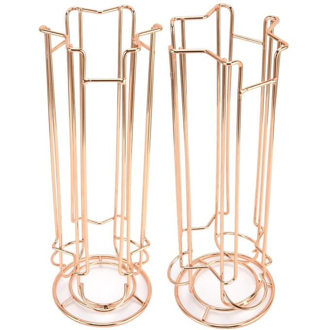 Koffiecapsulehouder Opbergrek Plank Standaard Koffieware voor het vasthouden van 18 stuks koffiecapsules beige