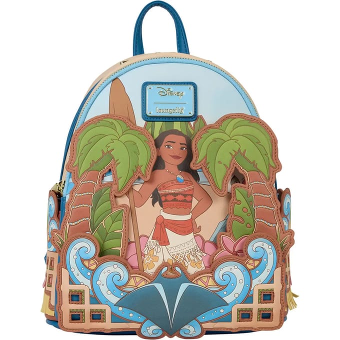Vaiana Loungefly - Vaiana Dames Mini rugzak - meerkleurig - Standard