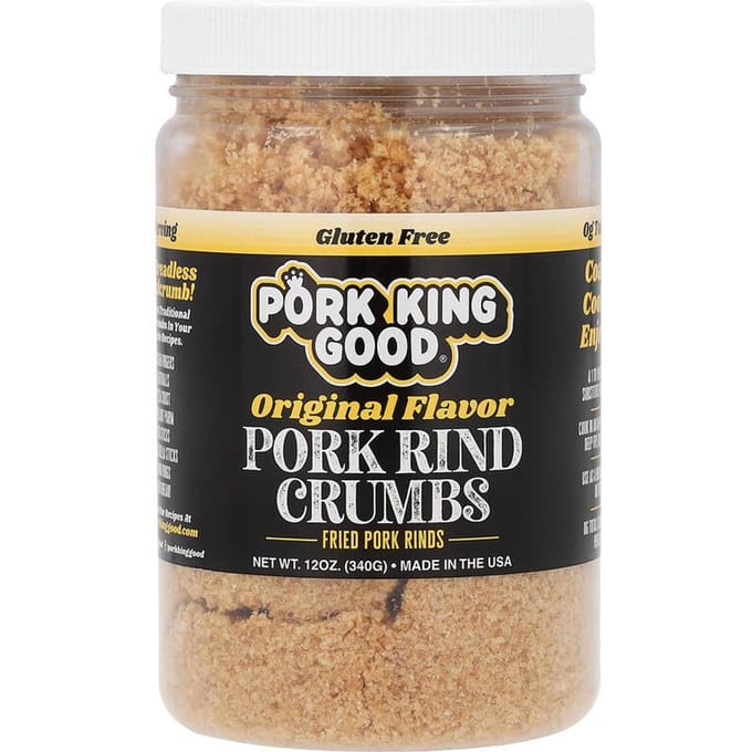 Miettes de couenne de porc, Original, 12 oz (340 g)