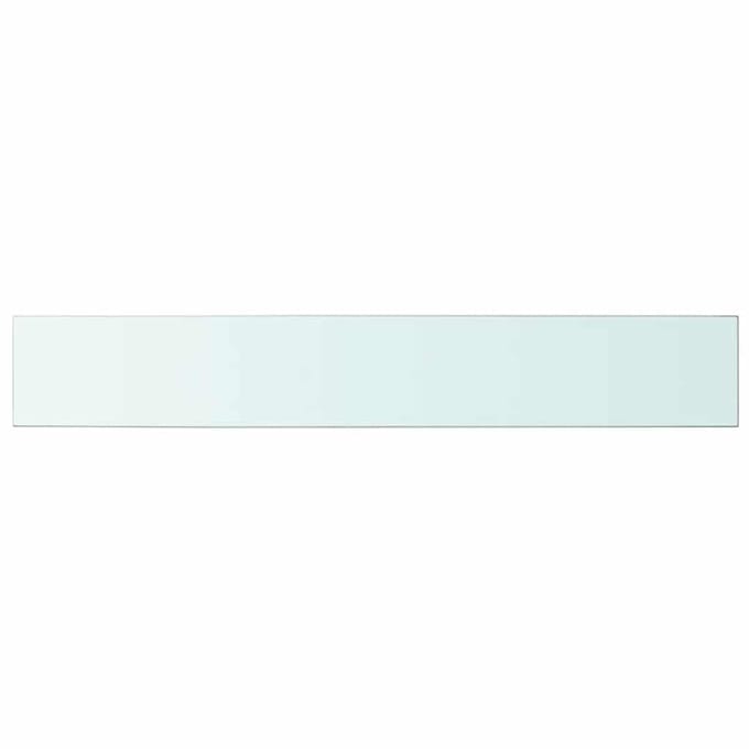 vidaXL - Schappen - 2 - st - 100x15 - cm - glas - transparant