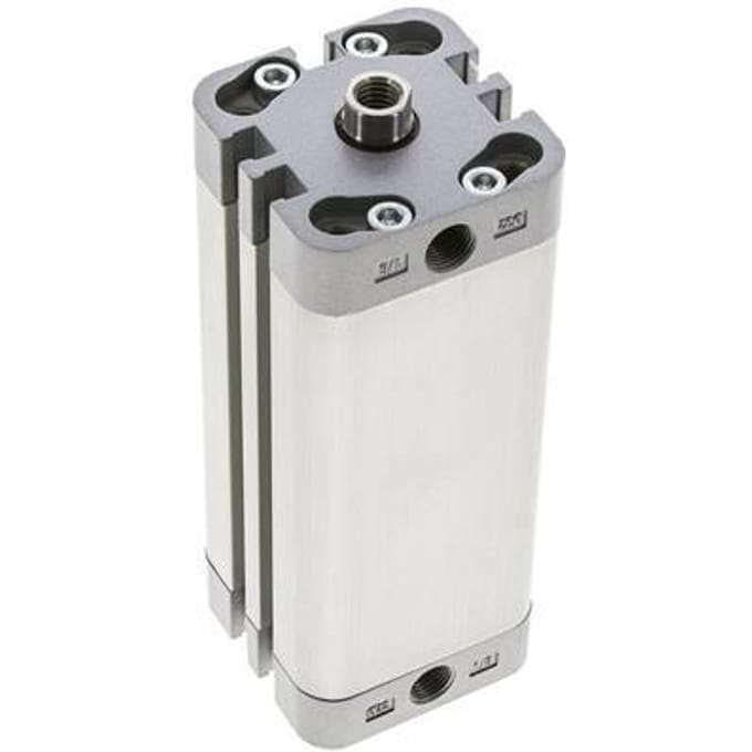 ISO 21287 Compacte Dubbelwerkende Cilinder 32-80mm - Magnetisch