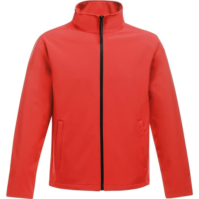 Regatta Opmerkelijk Heren Ablaze Afdrukbaar Softshell-jasje (Klassiek rood/zwart)
