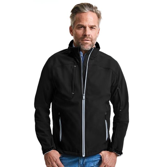 Russell Heren Bionic Softshell Jacket (Zwart)