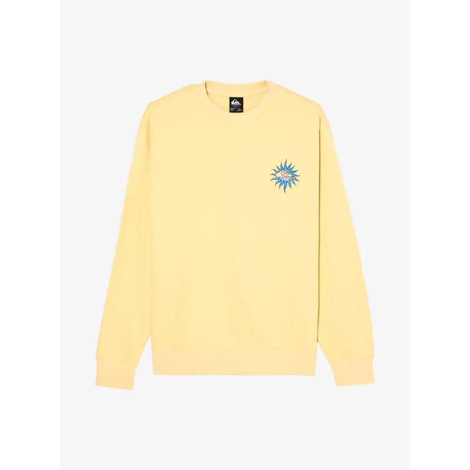 Quiksilver Salt Water Flow Sweatshirt Geel M Man